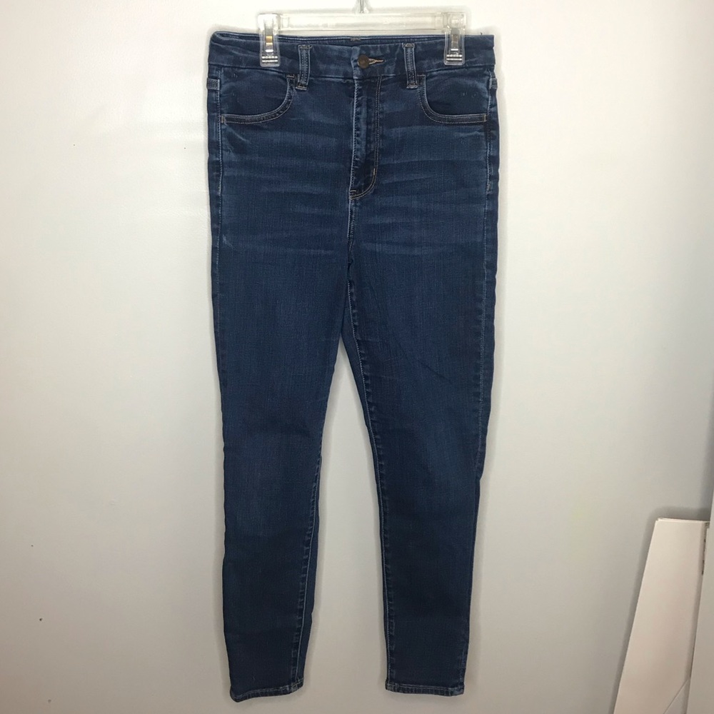 American Eagle Curvy Super Hi-Rise Jegging 6 Short